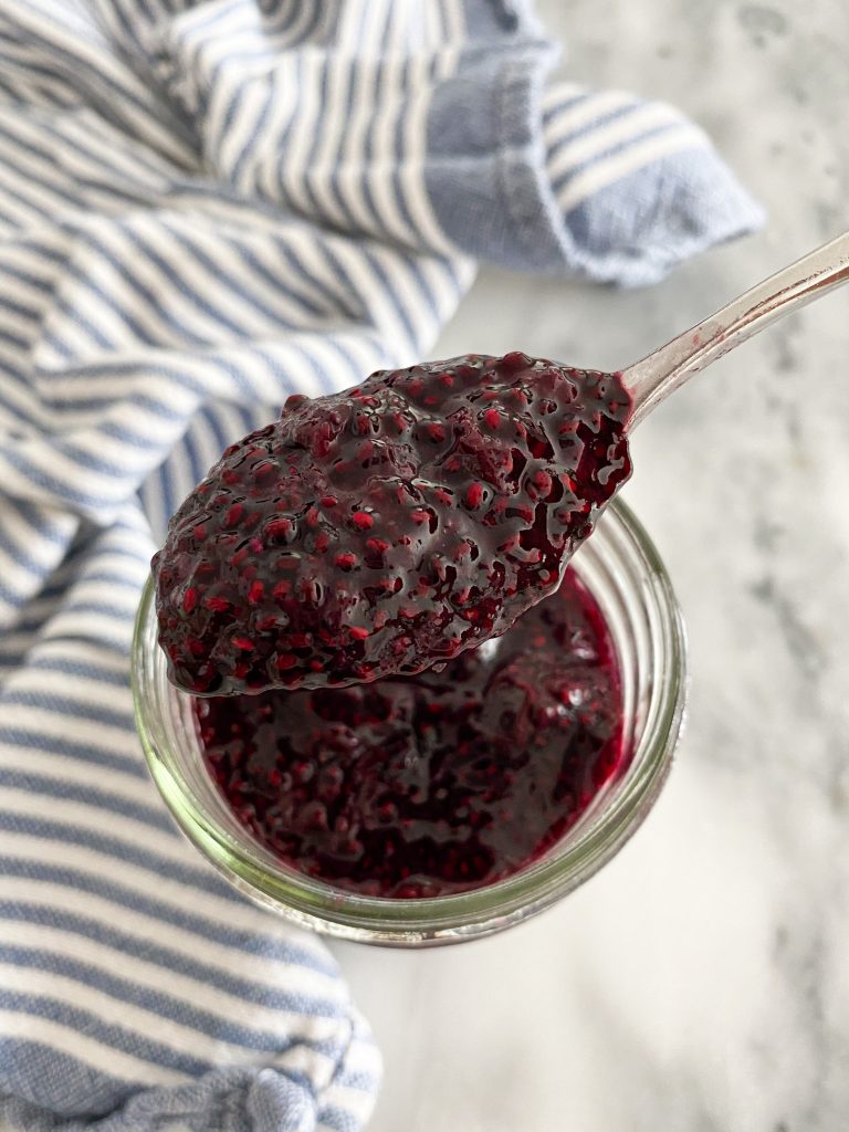 Blueberry Chia Seed Jam Winnie's Kitchen